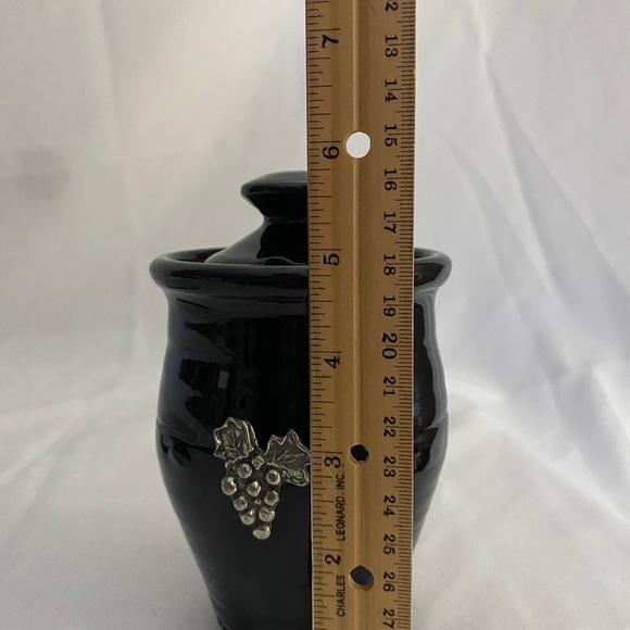 Oregon Stoneware Studio Eugene, Oregon Preserves Honey Jam Jelly Jar - Picture 6 of 8